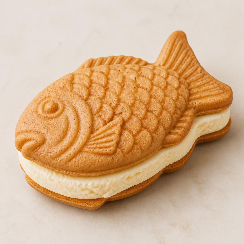 Fish-Shaped Ice Cream Sandwich — Magic Pearls